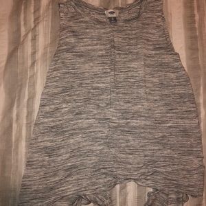 Old navy open back tank top